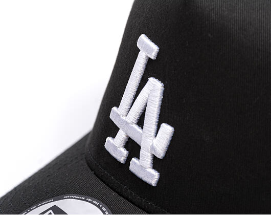 Kappe New Era - MLB League Essential 9FORTY A-Frame - LA Dodgers - Black / White