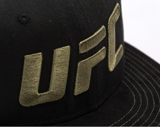Kappe New Era - UFC MMA 9FIFTY Suede - Black / Olive
