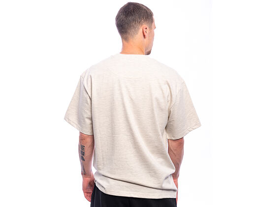 T-Shirt Karl Kani - Autograph Heavy Jersey Boxy Melange Tee - Beige