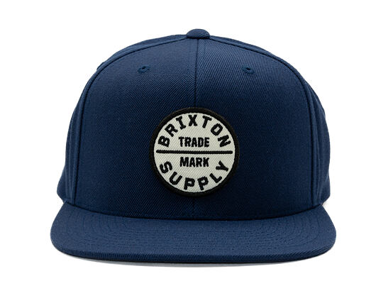 Kappe Brixton - Oath Iii Snapback - Washed Navy/White/Black