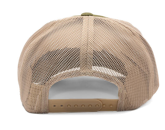 Kappe Brixton - Alpha Block X C Mp Mesh Cap - Ivy Green/Sand