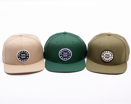 Kappe Brixton - Oath Iii Snapback - Olive Surplus/Whitecap