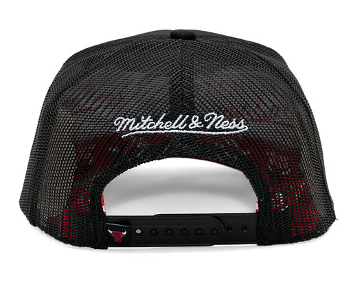 Kappe Mitchell & Ness - Hidden Trucker - Chicago Bulls - Black