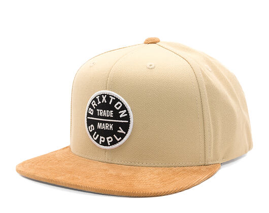 Kappe Brixton - Oath Iii Snapback - Sand/Light Brown Corduroy