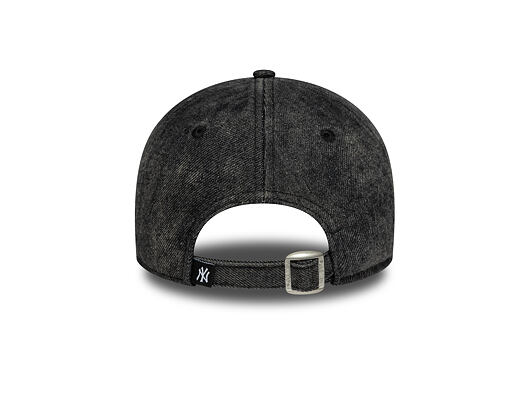 Damen Kappe New Era - MLB Wash & Distressed Denim 9TWENTY - NY Yankees - Black