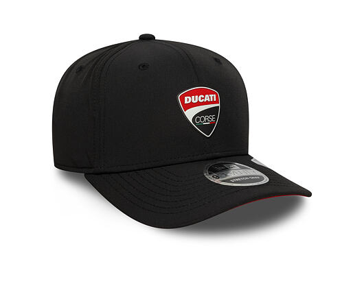 Kappe New Era - DUCATI MOTOR Recycled 9SEVENTY Stretch-Snap - Black / Scarlet