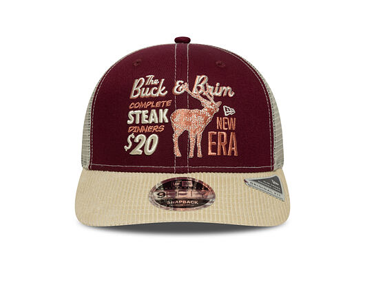 Kappe New Era - Wild Cord 9FIFTY - Burgundy / Stone