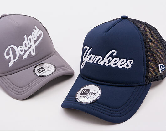 Kappe New Era - 9FORTYAf trucker MLB Script - NY Yankees