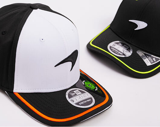 Kappe New Era - F1 RTP Retro 9SEVENTY Stretch-Snap - McLaren Racing - White