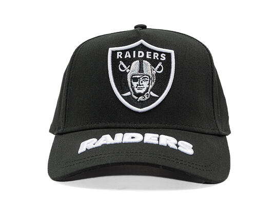 Kappe New Era - NFL Visor Hit 9FORTY A-Frame - Las Vegas Raiders - Black