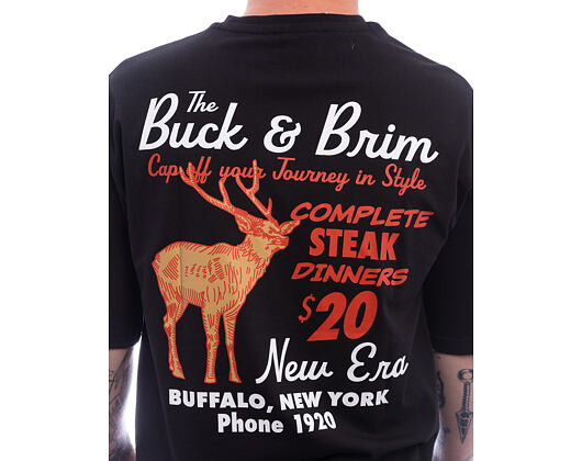 T-Shirt New Era - Wild Graphic Tee - Black