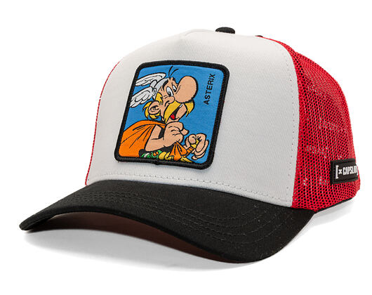 Kappe Capslab - Asterix Trucker - White / Red