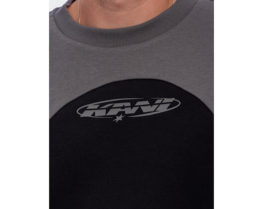 Pullover Karl Kani - Kani Elipse Os Crew Black