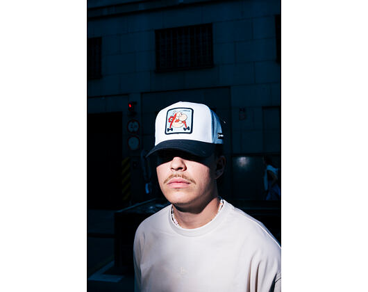 Kappe Capslab - Obelix Trucker - White / Blue