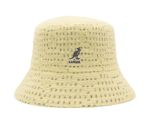 Kangol - Meeting Point Lahinch Bucket - Butter Chiffon/Charcoal