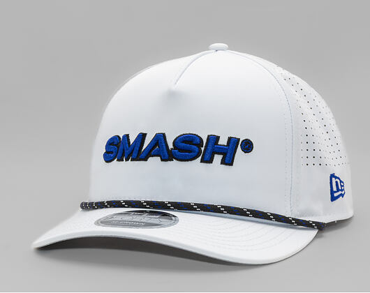 Basecap New Era - LIV Golf 9FORTY M-CROWN Perforated Rope - Smash - White