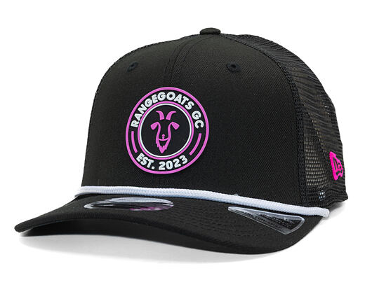 Basecap New Era - LIV Golf 9SEVENTY Trucker - Range Goats - Black