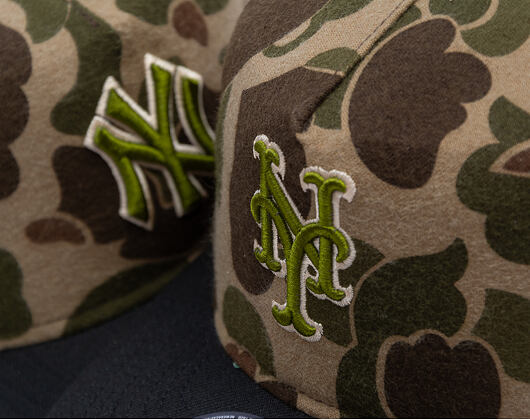 Kappe New Era "Three Looms × MLB Wool Duck Camo" 19TWENTY - NY Mets