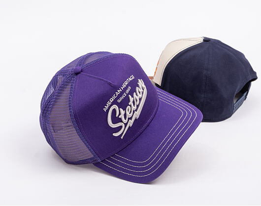 Kappe Stetson - Trucker Cap American Heritage Classic - Violet