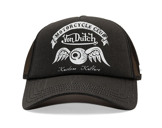 Kappe Von Dutch - Trucker - VD MC - Dark Grey
