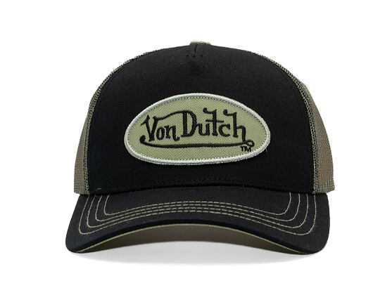 Kappe Von Dutch - Trucker - Classic Logo - Black/Green