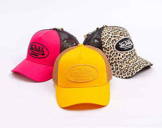 Kappe Von Dutch - Trucker - Cali Patch - Orange