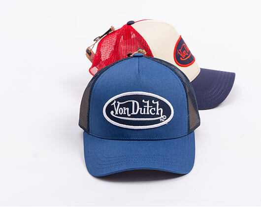 Kappe Von Dutch - Trucker - Classic Logo - Navy Blue