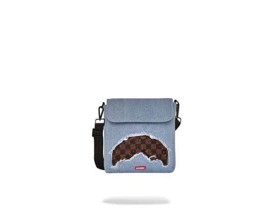 Bauchtasche Sprayground - Denim Shark Messenger Sling 