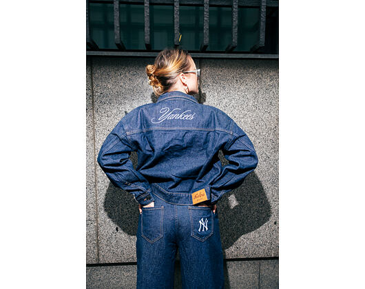 Damenjacke New Era - MLB Regular Denim Jacket - NY Yankees - Indigo