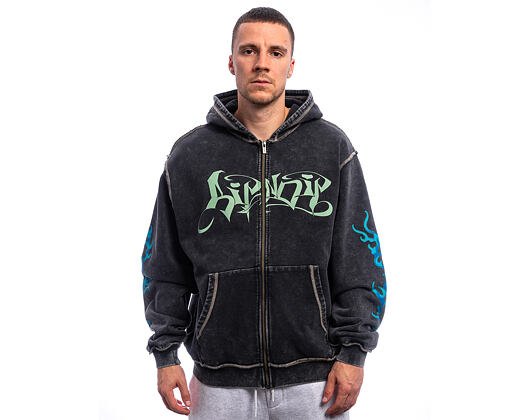 Pullover Rip N Dip - Squabble Up Hoodie - Black Vintage Wash