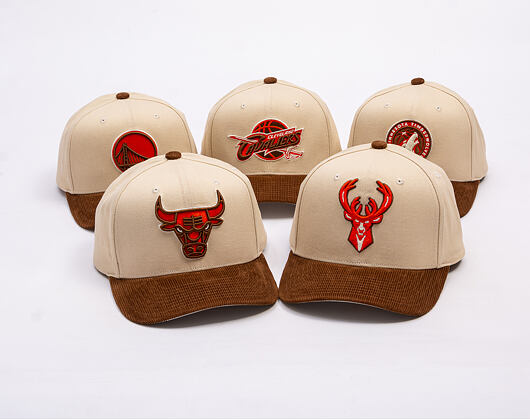 Kappe Mitchell & Ness - Tawny Pro Crown - Minnesota Timberwolves - Sand/Brown