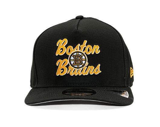 Basecap New Era - NHL Chainstitch 9FIFTY A-Frame - Boston Bruins - Black
