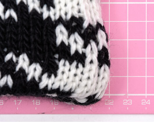 Damen Mütze New Era - Houndstooth Beanie - Cream / Black