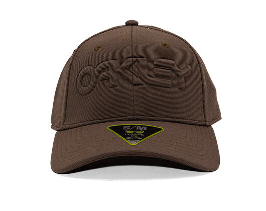 Kappe Oakley - 6 Panel Stretch Hat Embossed - Cocoa Brown