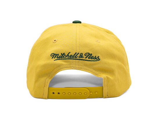 Kappe Mitchell & Ness - Harvest Gold Pro Crown - Chicago Bulls - Gold/Green