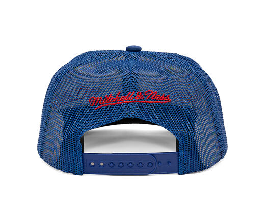 Kappe Mitchell & Ness - NHL Vintage Block Trucker - New York Rangers - Cream