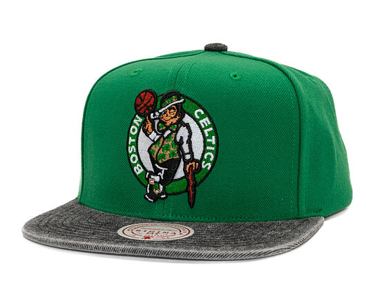 Kappe Mitchell & Ness - NBA Denim Patchwork - Boston Celtics - Green