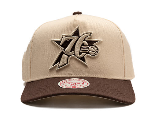 Kappe Mitchell & Ness - NBA Fashion Basic 2T Pro - Philadelphia 76Ers - Cream