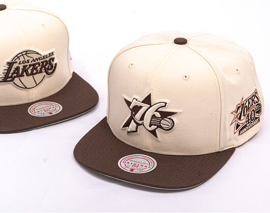 Kappe Mitchell & Ness - NBA Fashion Basic 2T HWC - Philadelphia 76Ers - Cream