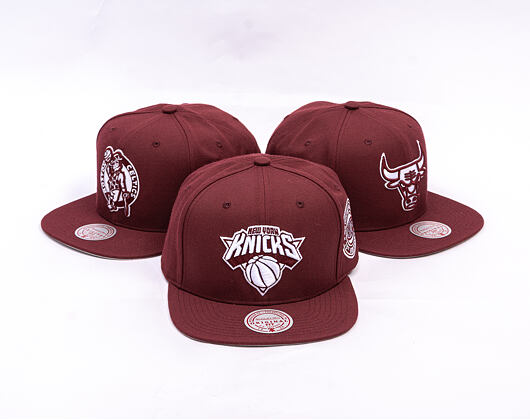 Kappe Mitchell & Ness - NBA Fashion Basic Snapback - New York Knicks - Dark Purple