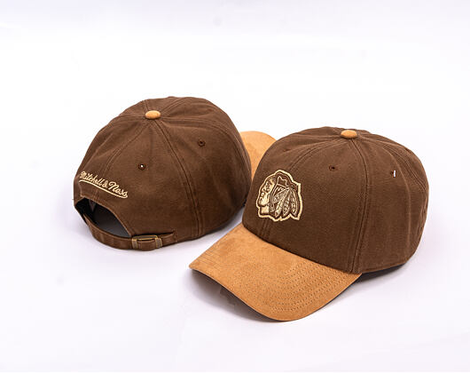 Kappe Mitchell & Ness - NHL Lux Chain Vntg - Chicago Blackhawks - Brown