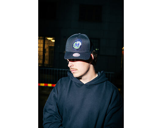 Kappe Mitchell & Ness - NBA Tilted Pro Snapback Hwc - Dallas Mavericks - Black