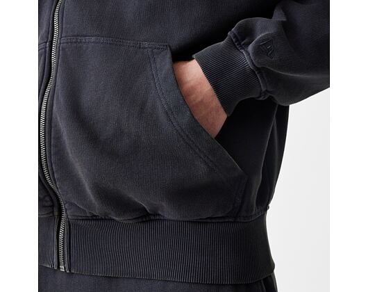 Pullover New Era - Branded Washed Full-Zip Hoody - Black