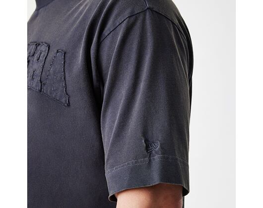 T-Shirt New Era - Branded Washed Oversized Tee - Black