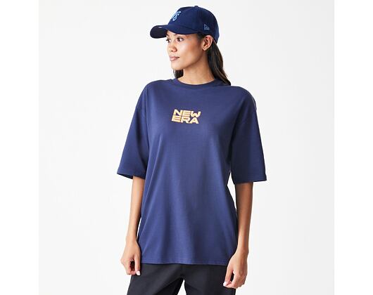 T-Shirt New Era - Branded Location Oversized Tee - Navy