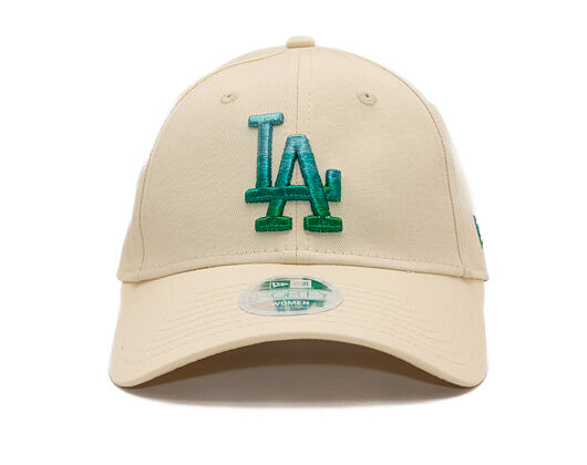 Damen Kappe New Era - MLB Womens Metallic Logo 9FORTY - LA Dodgers - Cream