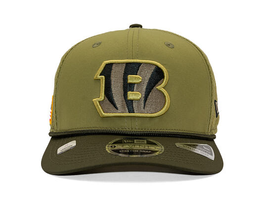 Kappe New Era - NFL25 "Salute to Service" - 9SEVENTY Stretch-Snap - Cincinnati Bengals 