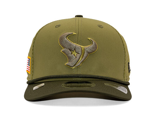 Kappe New Era - NFL25 "Salute to Service" - 9SEVENTY Stretch-Snap - Houston Texans 