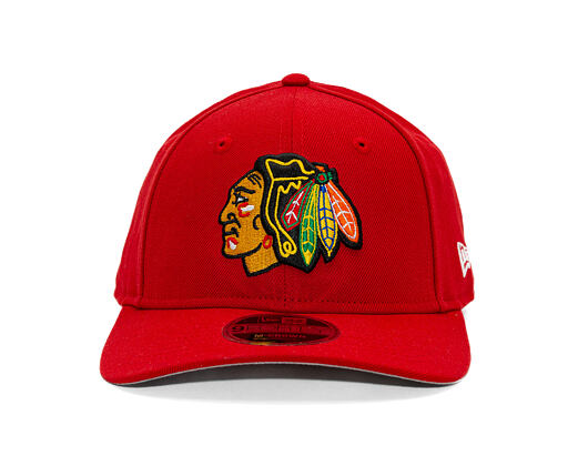 Kappe New Era - NHL 9FORTY M-CROWN - Chicago Blackhawks - Team Color