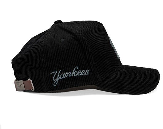Kappe New Era - MLB Cord 9FORTY A-Frame - NY Yankees - Black